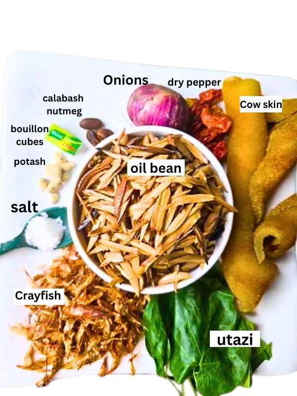 Nkwobi-ingredients