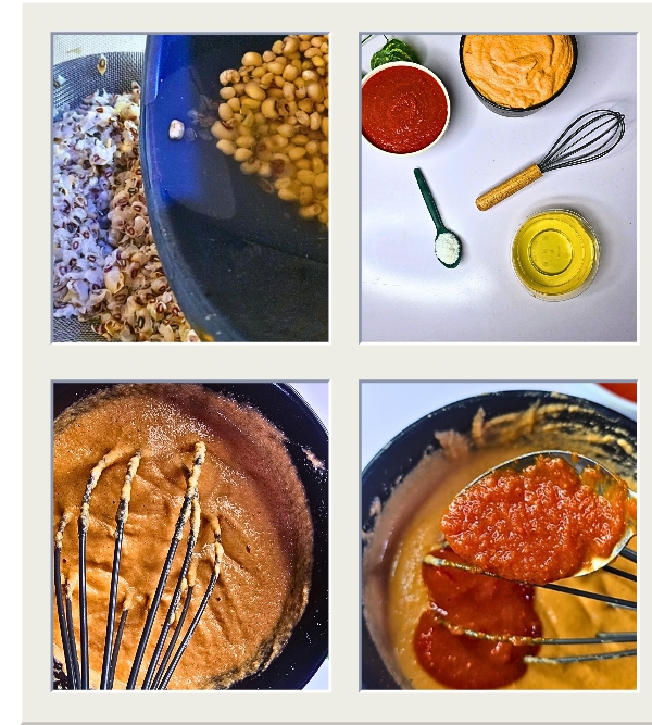 How to Make Akara (Bean Cake) Process