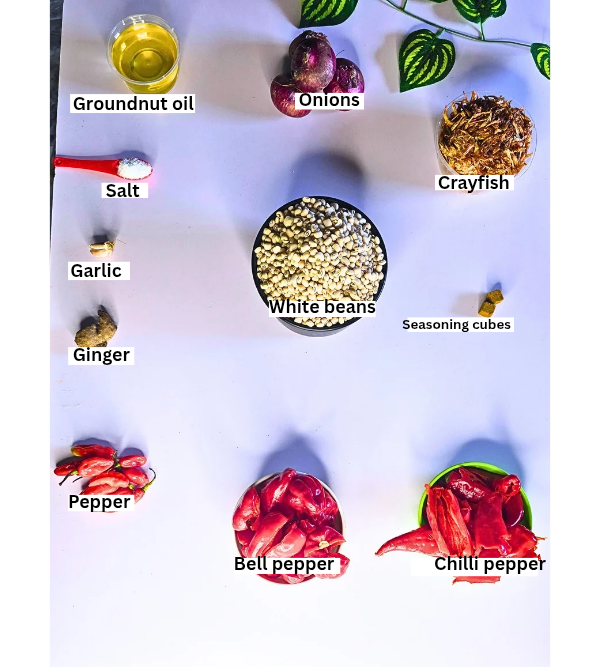 How to Make Moi Moi  ingredients 