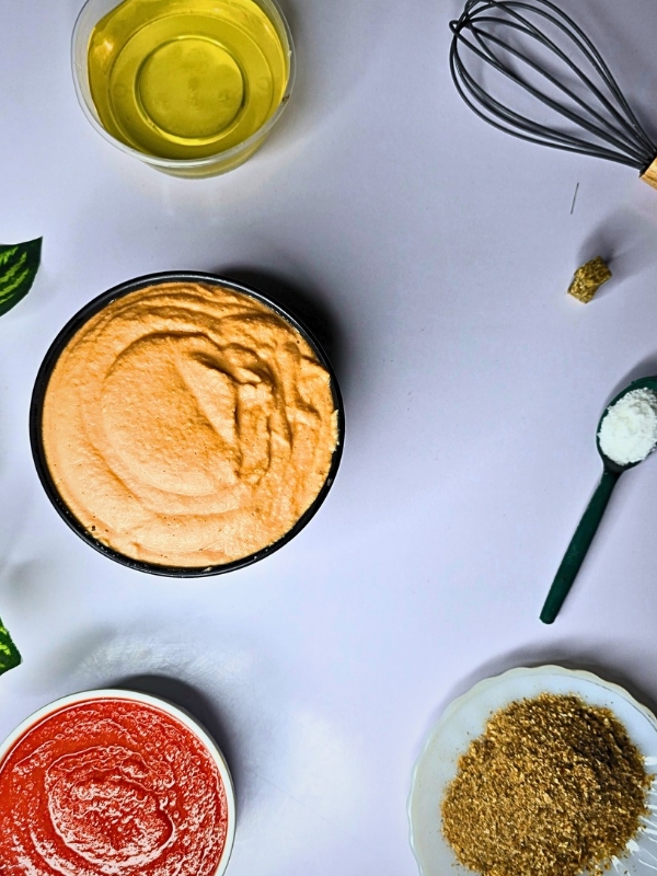 Blended Beans and other ingredients 