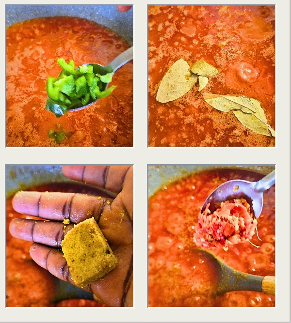 Frying the pepper sauce