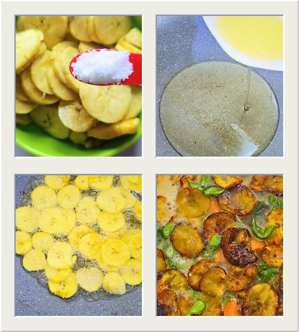 How to Make Plantain Frittata Proces