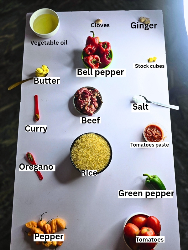 Easy Spicy Nigerian Asun Jollof Rice 