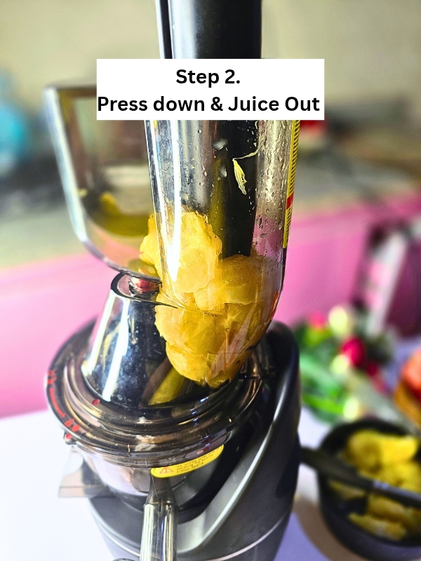 Homemade Orange Juice Recipe Prep