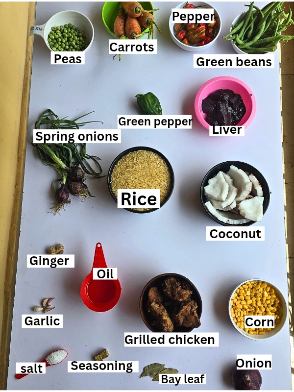 Nigerian Coconut Rice Recipe