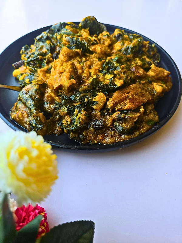Nigerian Cocoyam Pudding