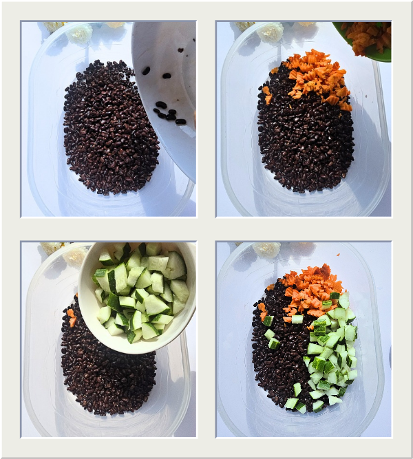 Nigerian Black Bean Salad 