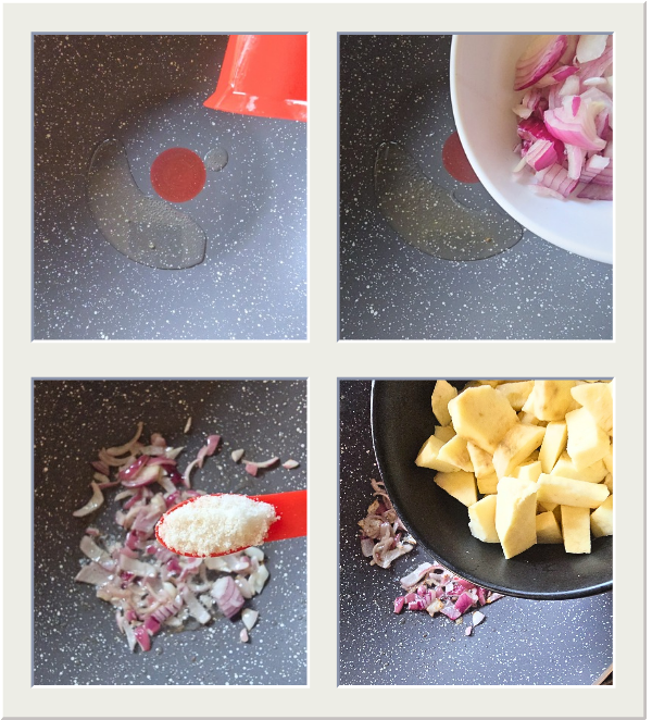 Potato Eggs Spinach for breakfast