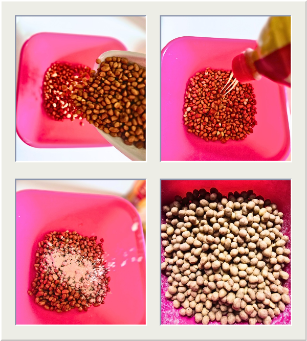 How to make peanuts with raw groundnuts