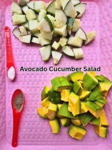 Avocado Cucumber Salad guide