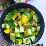 Easy Nigerian Cucumber Avocado Salad Recipe