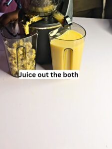 Homemade pineapple and coconut juice for weight loss