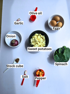 Potato Eggs Spinach Recipe