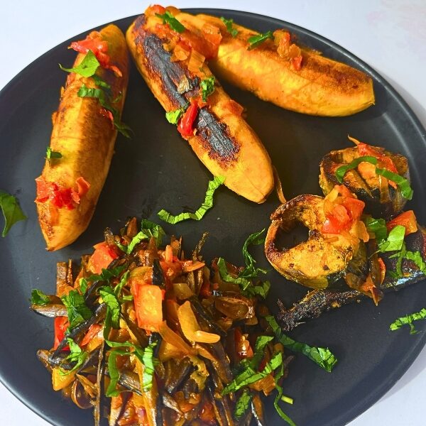 Nigerian Bole and Fish