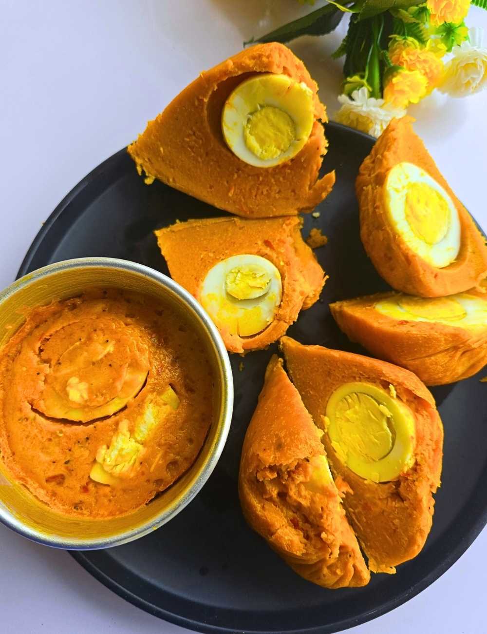 how to make okpa with egg Nigerian style