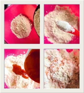 Igbo okpa recipe with boiled egg